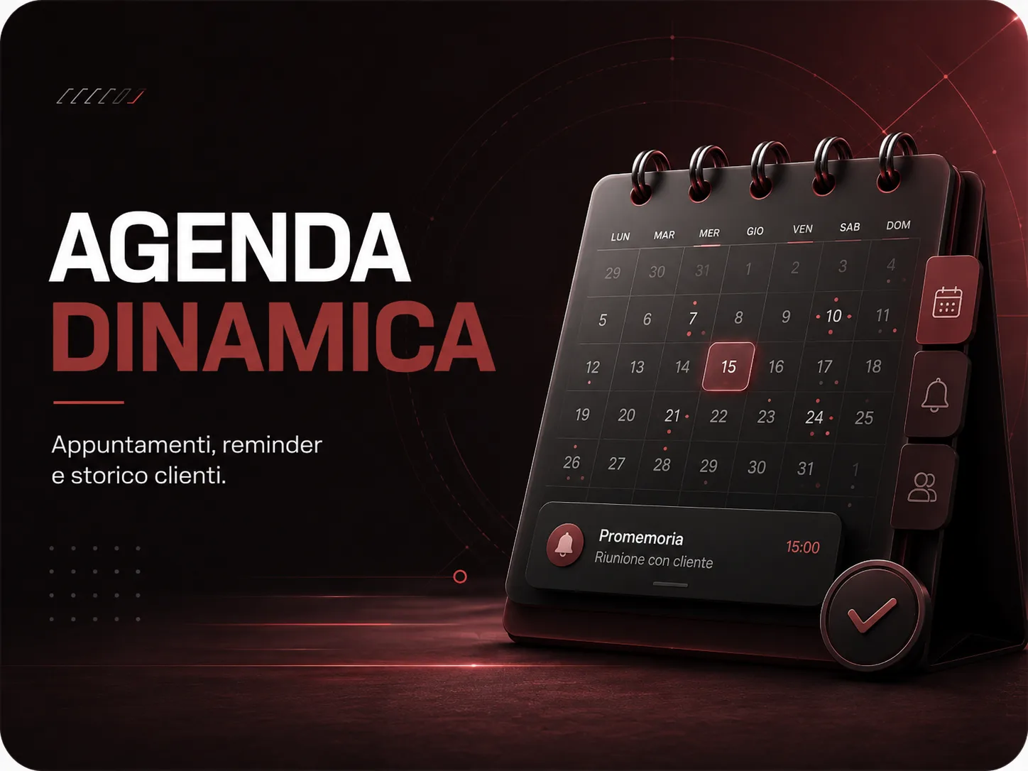 Anteprima progetto Agenda dinamica