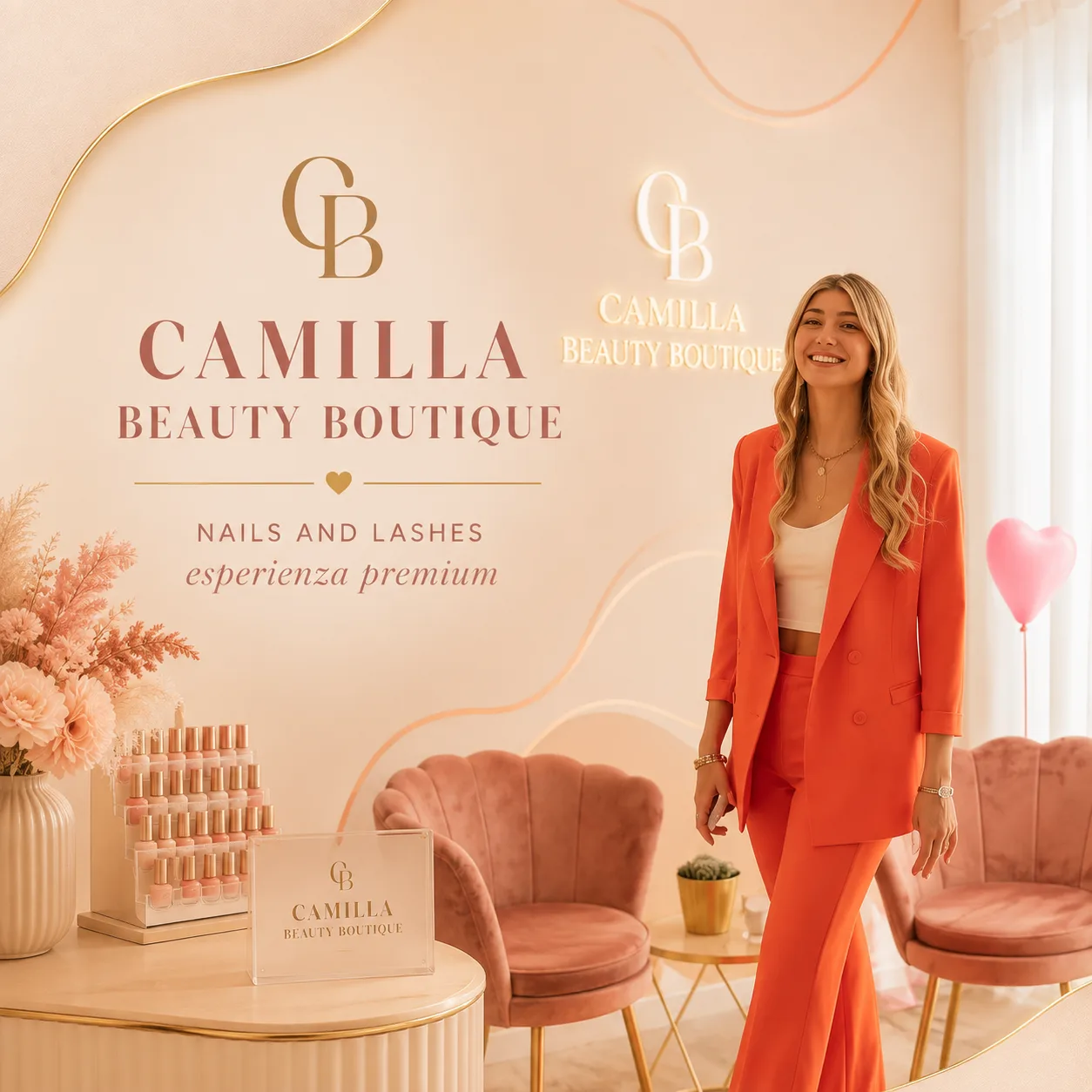 Anteprima progetto Camilla Beauty Boutique